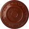 Ekena Millwork Nestor Ceiling Medallion (Fits Canopies up to 5"), Hand-Painted Firebrick, 25 7/8"OD x 2 1/4"P CM25NEFIF - alternate 1